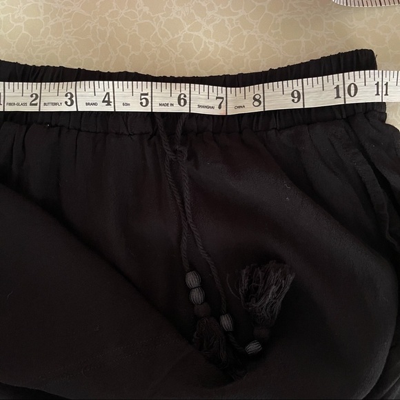 H&M Black Maxi Skirt with Adjustable Waist Belt - Picture 7 of 7